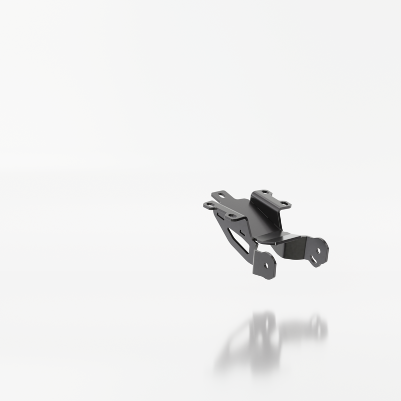 Kennzeichenhalter HIGHSIDER AKRON-RS PRO für Yamaha MT-07 (14-24)