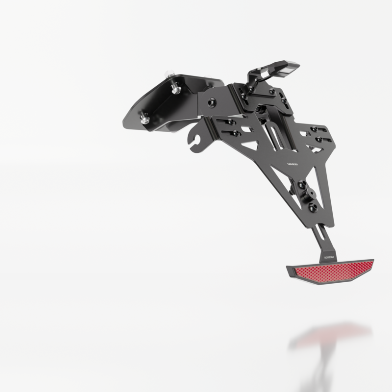 Kennzeichenhalter HIGHSIDER AKRON-RS PRO für Yamaha YZF-R 125 (19-25)