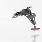 Kennzeichenhalter HIGHSIDER AKRON-RS PRO für Yamaha MT-125 (20-25)