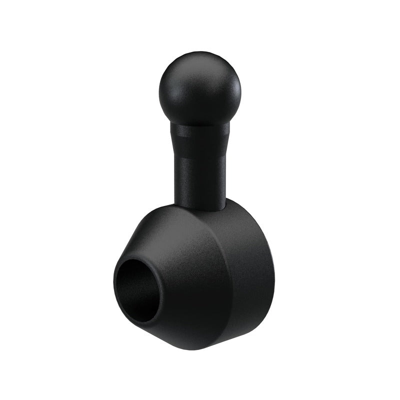 Blinkeradapter Paar Highsider Pro vorne, Schwarz, für Harley-Davidson Modelle