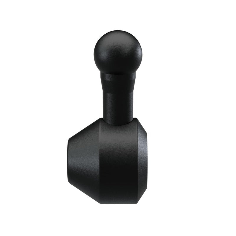 Blinkeradapter Paar Highsider Pro vorne, Schwarz, für Harley-Davidson Modelle
