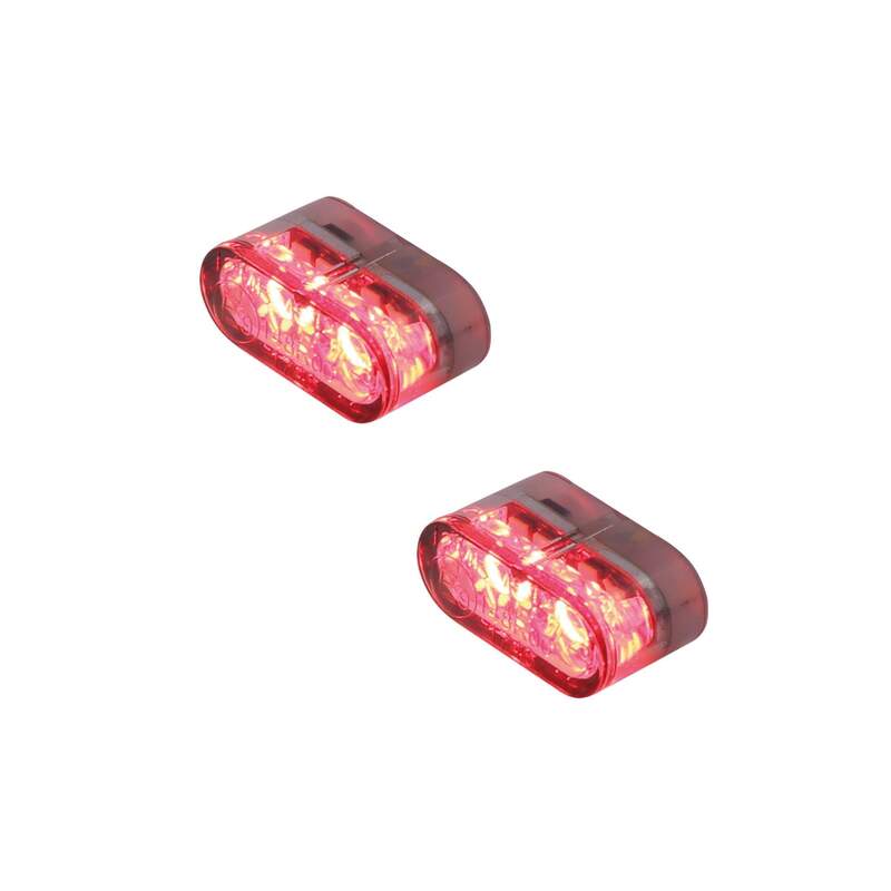 LED-Blinker Module mit Rück- & Bremslicht Highsider Little Star-MX Pro, Getönt