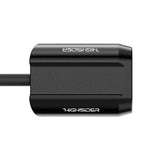 LED-Rücklicht Highsider Pro Split-RS mit Kennzeichenleuchte, Schwarz, Glas Klar