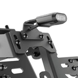 LED-Rücklicht Highsider Pro Split-RS mit Kennzeichenleuchte, Schwarz, Glas Klar