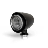LED-Rücklicht Highsider Pro Akron-X, Mattschwarz, Glas Klar, E-geprüft, Ø 39 mm