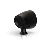 LED-Rücklicht Highsider Pro Akron-X, Mattschwarz, Glas Klar, E-geprüft, Ø 39 mm