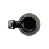 LED-Rücklicht Highsider Pro Akron-X, Mattschwarz, Glas Klar, E-geprüft, Ø 39 mm