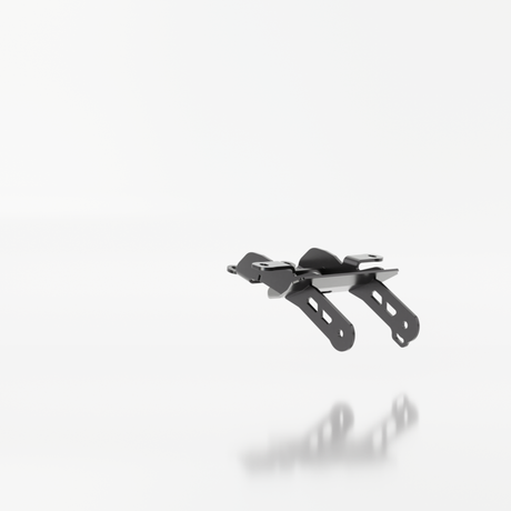 Kennzeichenhalter HIGHSIDER AKRON-RS PRO für Triumph Trident 660 (21-25)