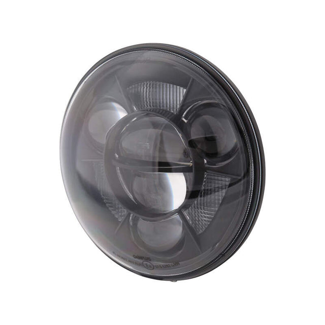 LED Hauptscheinwerfer-Einsatz 7 Zoll Highsider Pro Typ 11, Glas Klar, E-geprüft