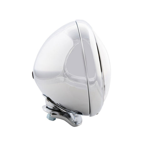 LED-Scheinwerfer 7 Zoll Highsider Pro HD-Style Typ 11, Chrom, HD Aufnahme