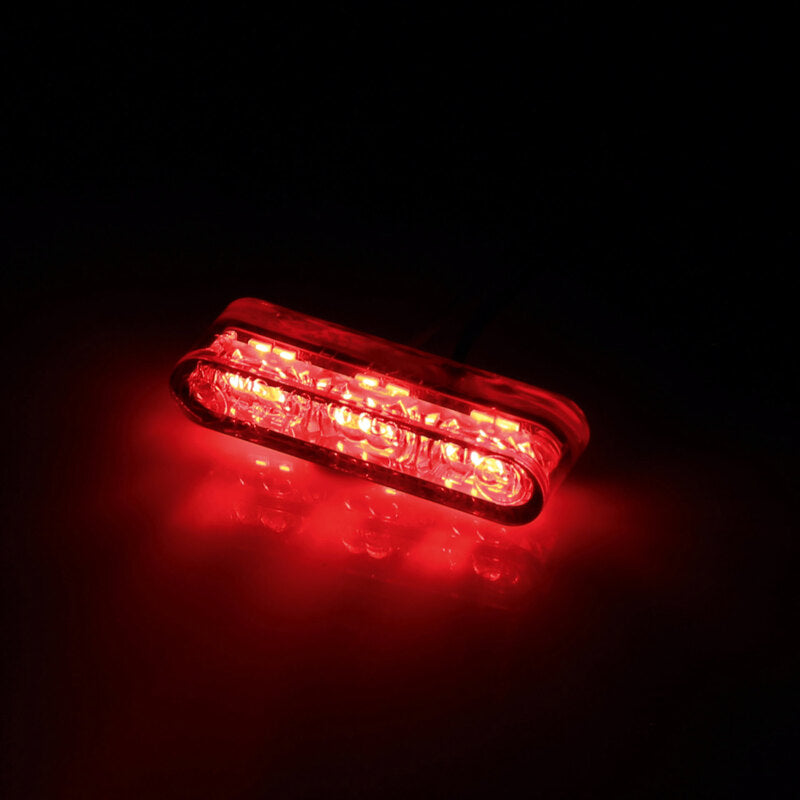 LED-Rücklicht Modul Highsider Pro Star-MX1 Pro, Rot, E-geprüft, Breite 38 mm