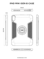Tablet Hülle QUAD LOCK für Apple iPad Mini (6. Generation)