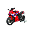 Racingscheibe MRA Schwarz mit ABE für Honda CBR 650 R (24-)