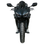 Racingscheibe MRA Schwarz mit ABE für Honda CBR 500 R (19-)