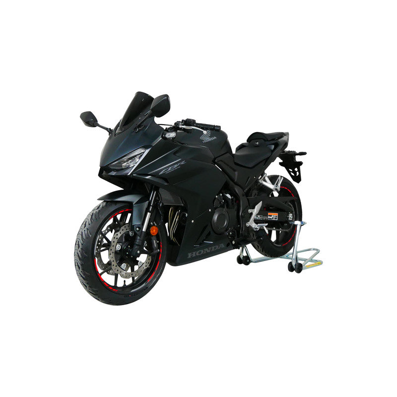 Racingscheibe MRA Schwarz mit ABE für Honda CBR 500 R (19-)