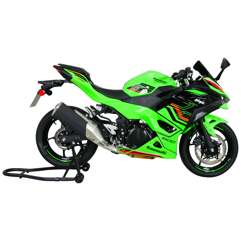 Racingscheibe MRA Schwarz mit ABE für Kawasaki Ninja 500 /SE (24-)