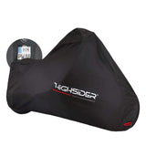 Abdeckplane Highsider Pro Outdoor mit Kennzeichenfenster, Schwarz, Größe M