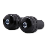 Lenkergewichte Highsider Smart Gerändelt, Schwarz, Ø 29 mm, für Stahllenker