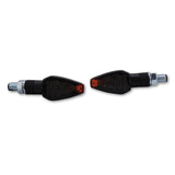 LED Blinker HIGHSIDER Smart Peak kurz, Schwarz, Getönt, E-geprüft