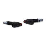 LED Blinker HIGHSIDER Smart Peak kurz, Schwarz, Getönt, E-geprüft