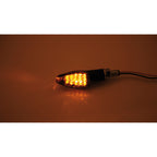 LED Blinker HIGHSIDER Smart Peak kurz, Schwarz, Getönt, E-geprüft