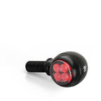 LED-Blinker mit Rück- & Bremslicht Highsider Smart Circula-S, Schwarz, Getönt