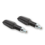 LED Blinker HIGHSIDER Smart Multiface, Schwarz, Getönt, E-geprüft