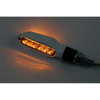 LED Blinker HIGHSIDER Smart Multiface, Weiß, Getönt, E-geprüft