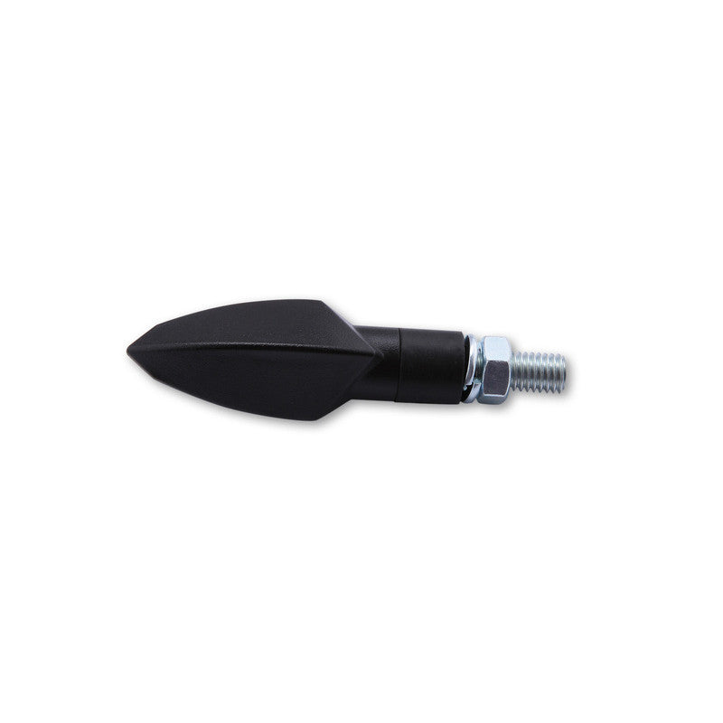 LED Blinker HIGHSIDER Smart Vinci, Schwarz, Getönt, E-geprüft