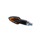 LED Blinker HIGHSIDER Smart Vinci, Schwarz, Getönt, E-geprüft