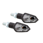 LED Blinker HIGHSIDER Smart Shield-TS, Schwarz, Getönt, E-geprüft