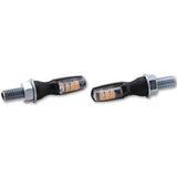 LED Blinker HIGHSIDER Smart Spark, Schwarz, Klar, E-geprüft
