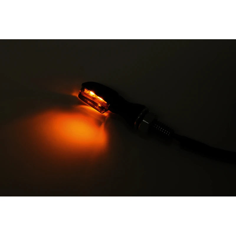 LED-Blinker Paar Highsider Smart Spark schwarz, Getönt, M8, E-geprüft, 12V/1,4W