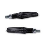 LED Blinker HIGHSIDER Smart Stix, Schwarz, Getönt, E-geprüft