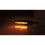 LED Blinker HIGHSIDER Smart Stix, Schwarz, Getönt, E-geprüft
