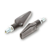 LED Blinker HIGHSIDER Smart Fineline, Schwarz, Getönt, E-geprüft