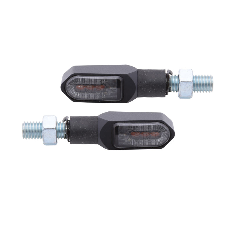 LED-Blinker mit Positionslicht Highsider Smart Namiko-TS, Schwarz, Getönt, 12V