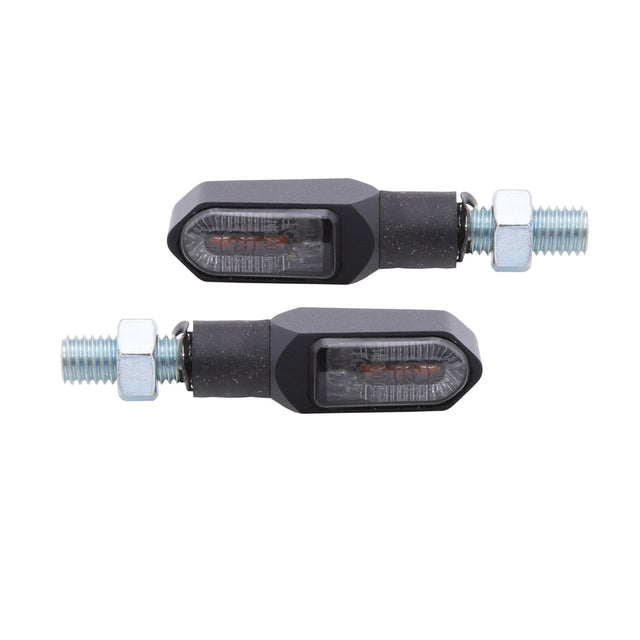 LED-Blinker mit Positionslicht Highsider Smart Namiko-TS, Schwarz, Getönt, 12V