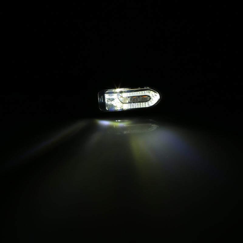 LED-Blinker mit Positionslicht Highsider Smart Namiko-TS, Schwarz, Getönt, 12V