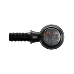 LED-Blinker mit Positionslicht Highsider Smart Circula-S, Schwarz, Getönt, 12V