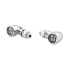 LED Blinker HIGHSIDER Smart Sixteen-Bullet, Chrom, Getönt, E-geprüft