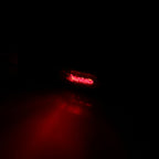 LED-Blinker mit Rück- & Bremslicht Highsider Smart Namiko-TS, Schwarz, Getönt