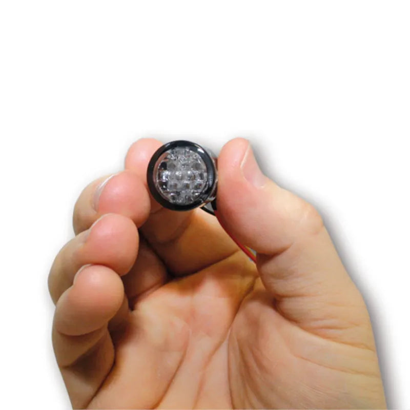 LED-Rücklicht Modul Highsider Smart Pin, Glas Getönt, E-geprüft, Ø 20 mm