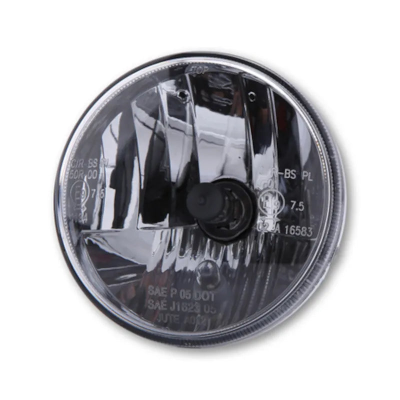 Hauptscheinwerfer-Einsatz 120 mm Highsider Smart HS1, Glas Klar, E-geprüft