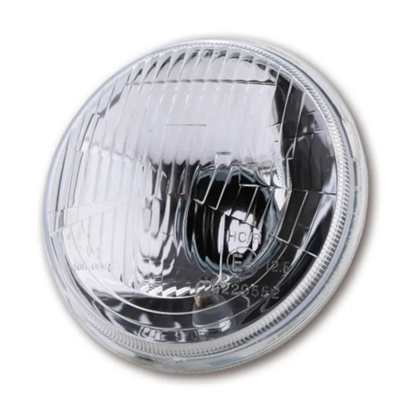 Hauptscheinwerfer-Einsatz 5 3/4 Zoll Highsider Smart H4, Glas geprägt, E-geprüft