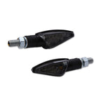 LED Blinker HIGHSIDER Smart Toledo, Schwarz, Getönt, E-geprüft