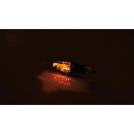 LED Blinker Highsider Smart Toledo, Schwarz, Getönt, E-geprüft