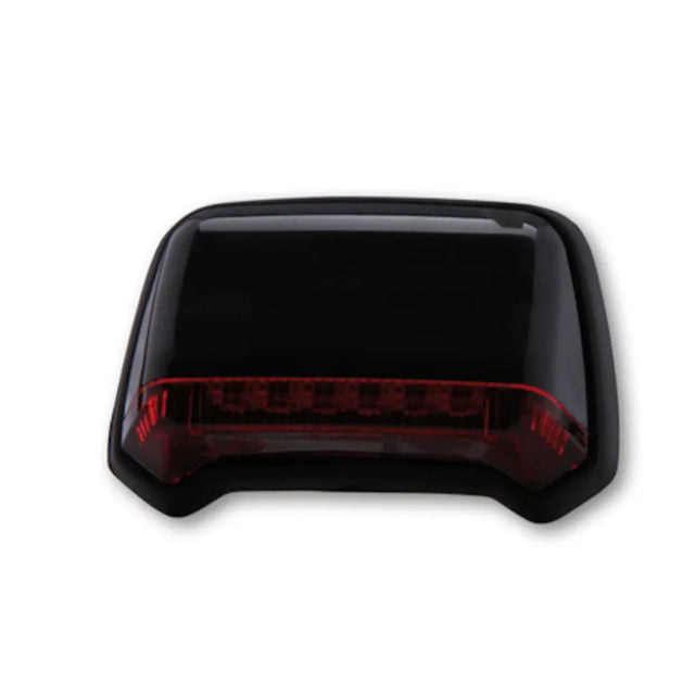 LED-Rücklicht Highsider Smart Fender, Schwarz, Glas Rot, E-geprüft, 91x60 mm