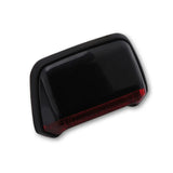 LED-Rücklicht Highsider Smart Fender, Schwarz, Glas Rot, E-geprüft, 91x60 mm