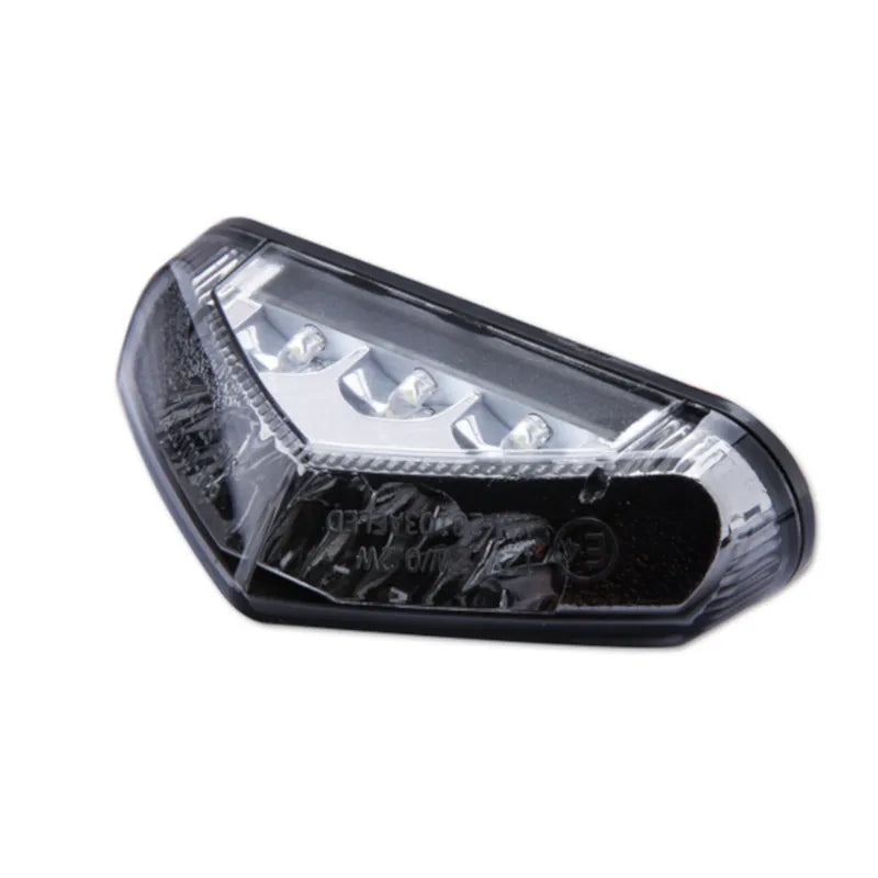 LED-Rücklicht Highsider Smart mit Kennzeichenleuchte, Glas Getönt, E-geprüft, M4